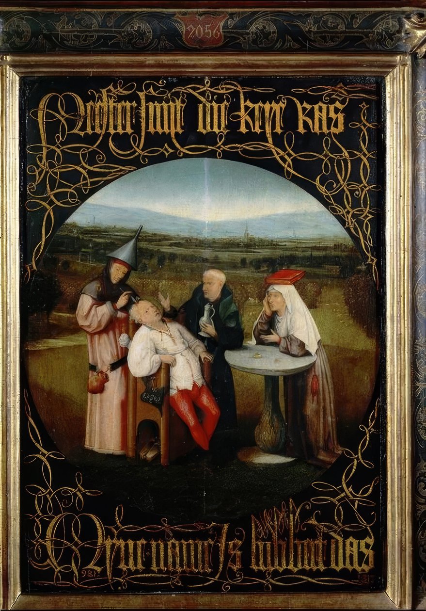 The Stone Cutter by Hieronymus Bosch
