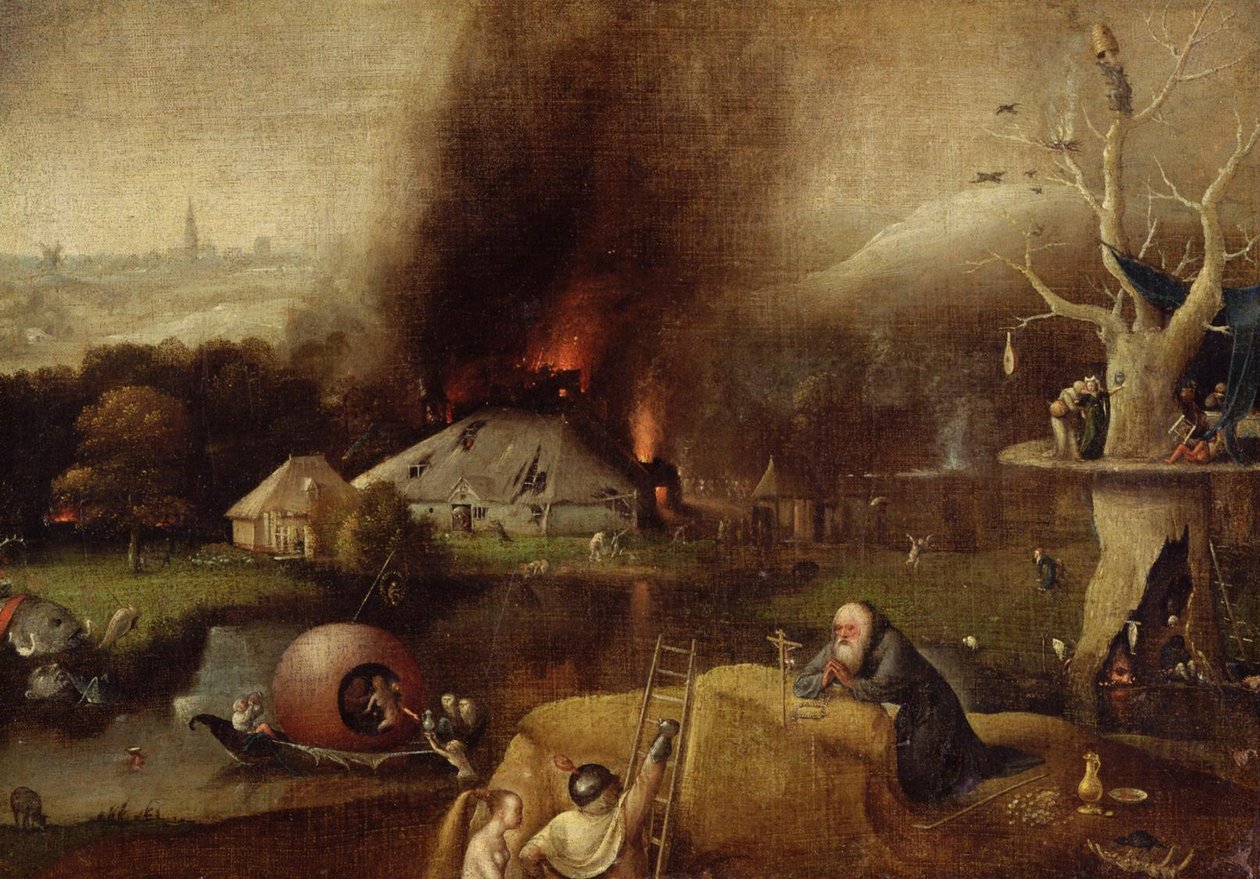 Temptation of Saint Anthony (Chrysler Museum of Art) by Hieronymus Bosch