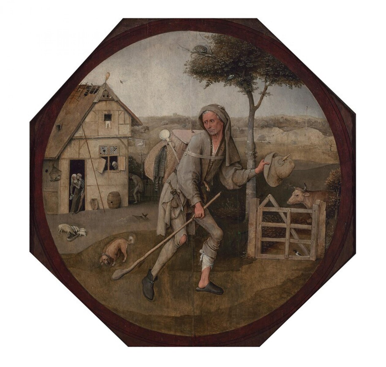 The Wayfarer by Hieronymus Bosch