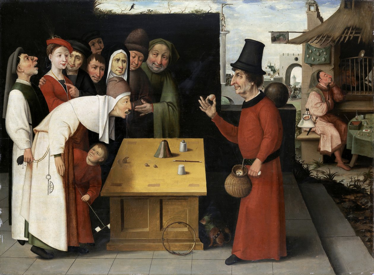 The Charlatan by Hieronymus Bosch