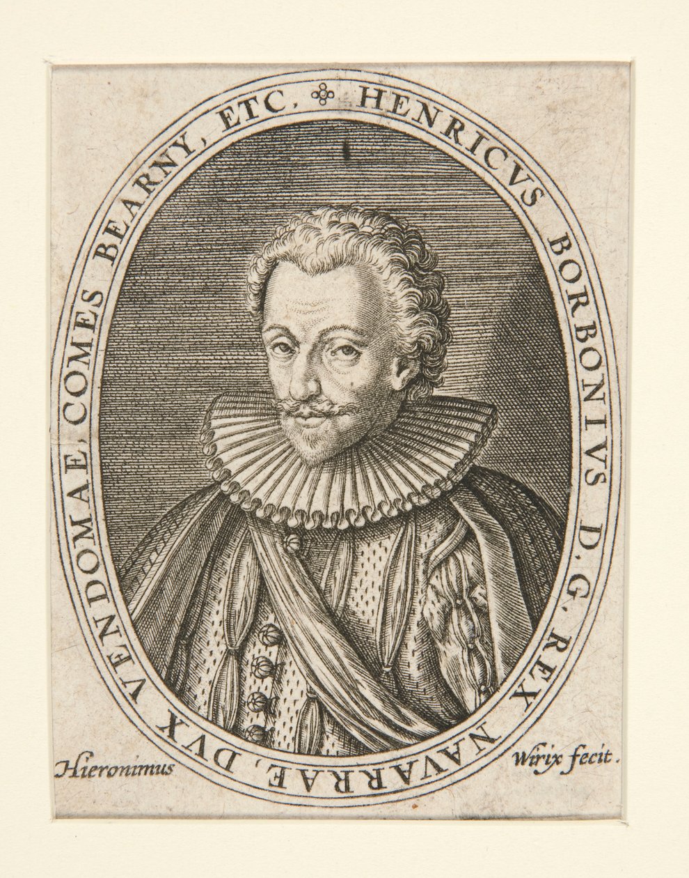 King Henry IV by Hieronymus Wierix