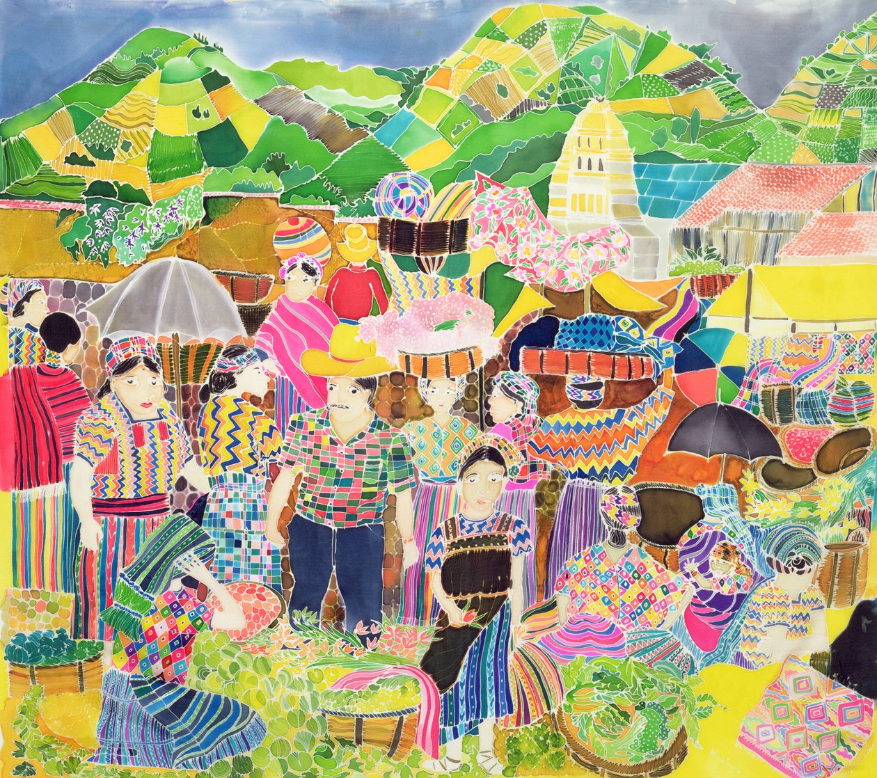 Almolonga Market by Hilary Simon