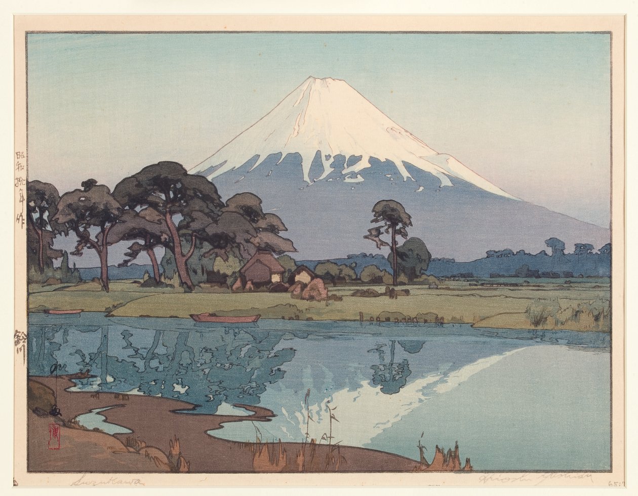 Suzukawa by Hiroshi Yoshida