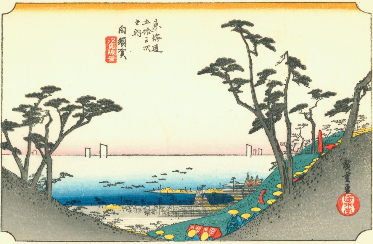 Shirasuka by Hiroshige