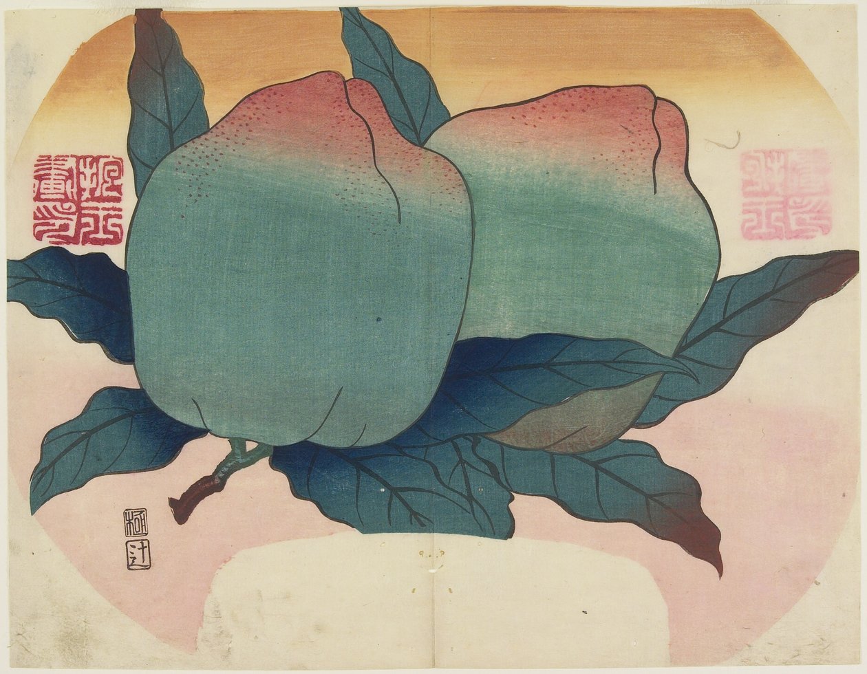 Fruit on Vine, c. 1830 by Hogyoku