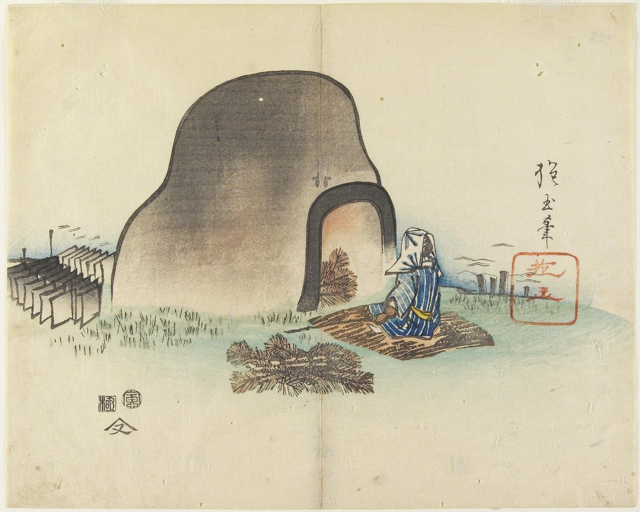 Tile-Maker, 1830 by Hogyoku