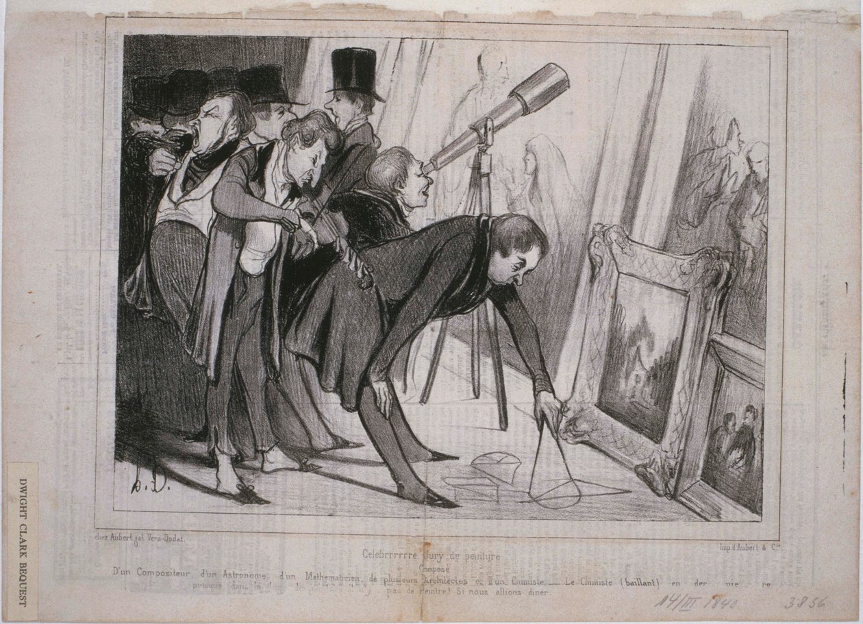 Famous Painting Jury by Honoré Daumier