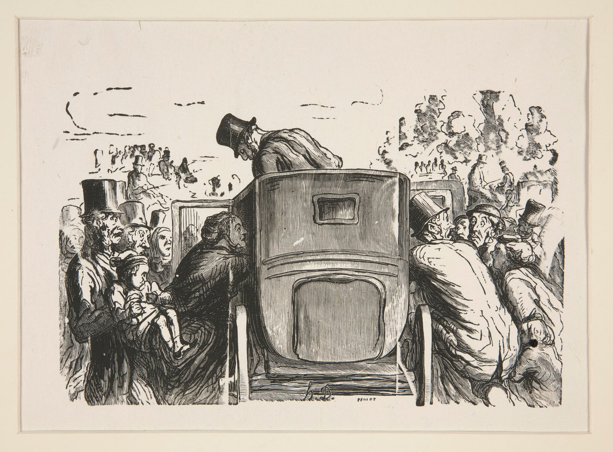 A l by Honoré Daumier