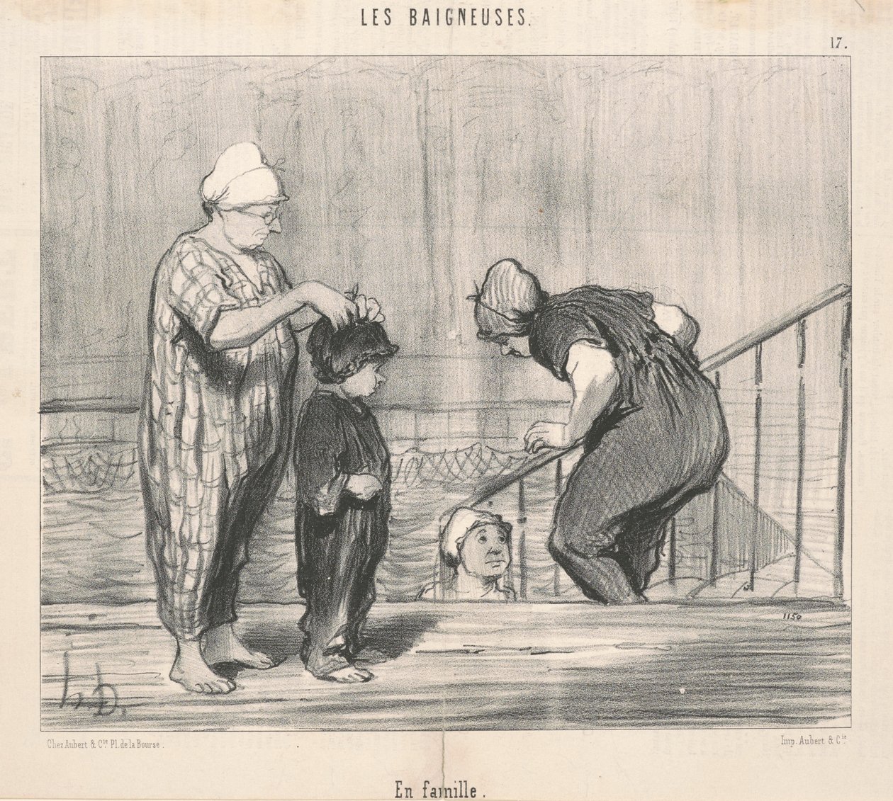 In the Family by Honoré Daumier