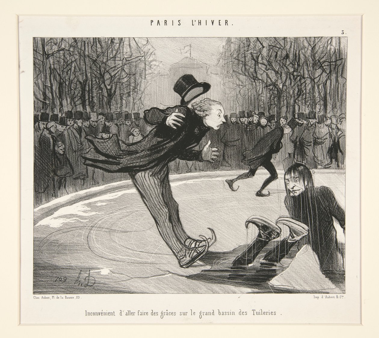 Inconvenient by Honoré Daumier