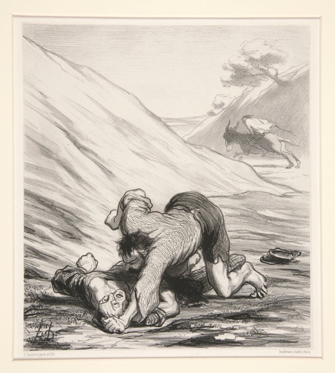 L by Honoré Daumier