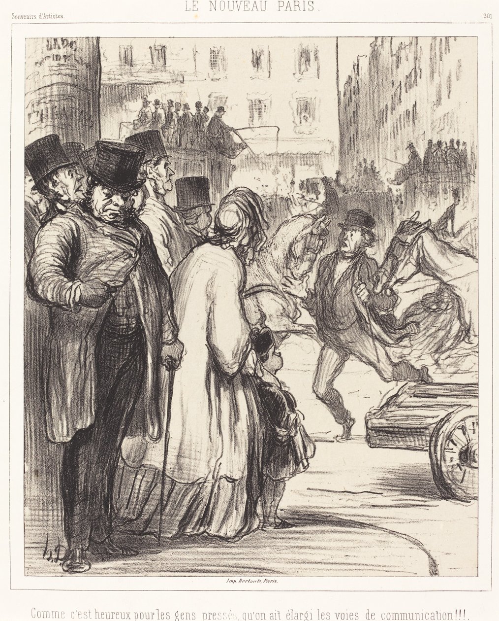 The New Paris by Honoré Daumier