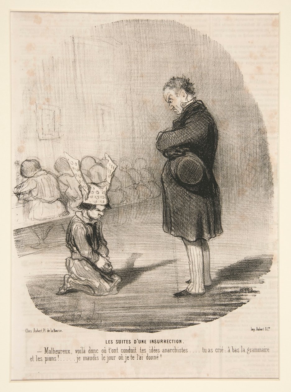 The Consequences by Honoré Daumier