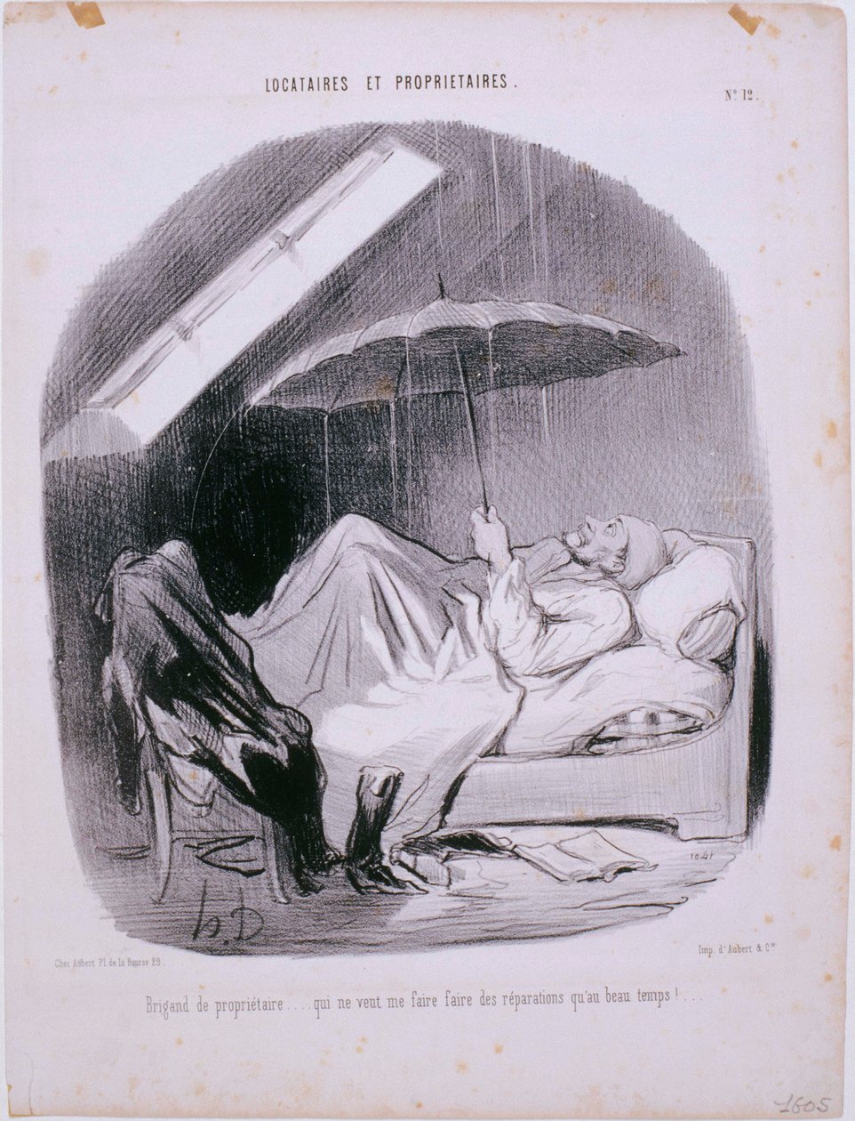Tenants and Owners by Honoré Daumier