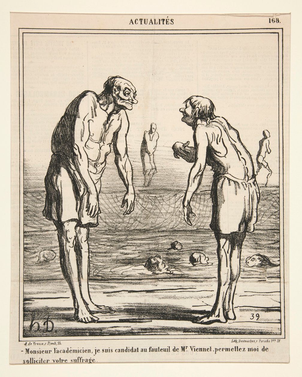 Monsieur l by Honoré Daumier