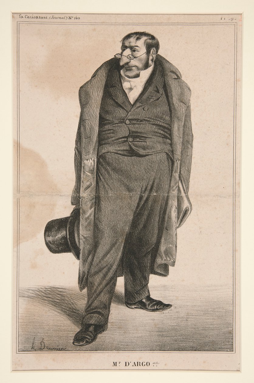 Mr. D by Honoré Daumier