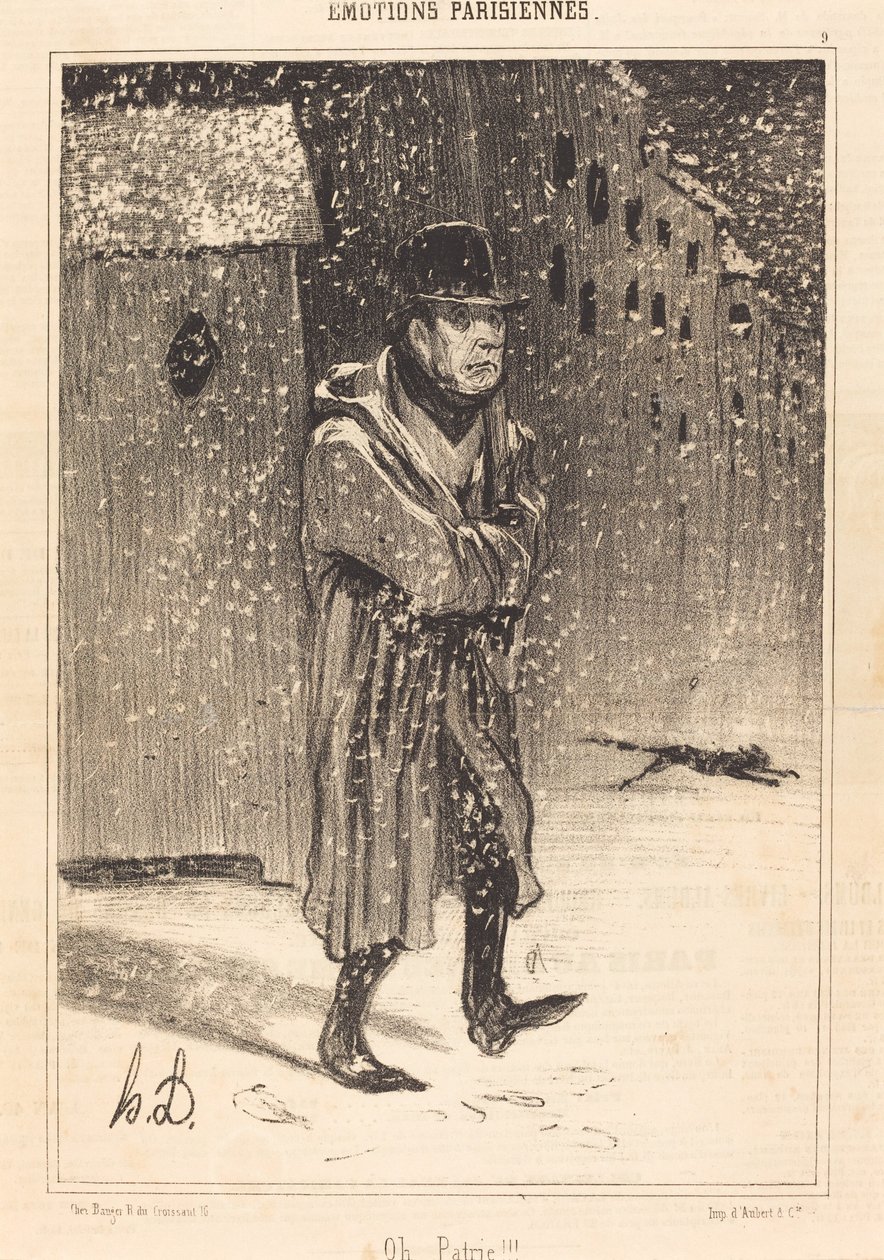 Oh Homeland!!! by Honoré Daumier
