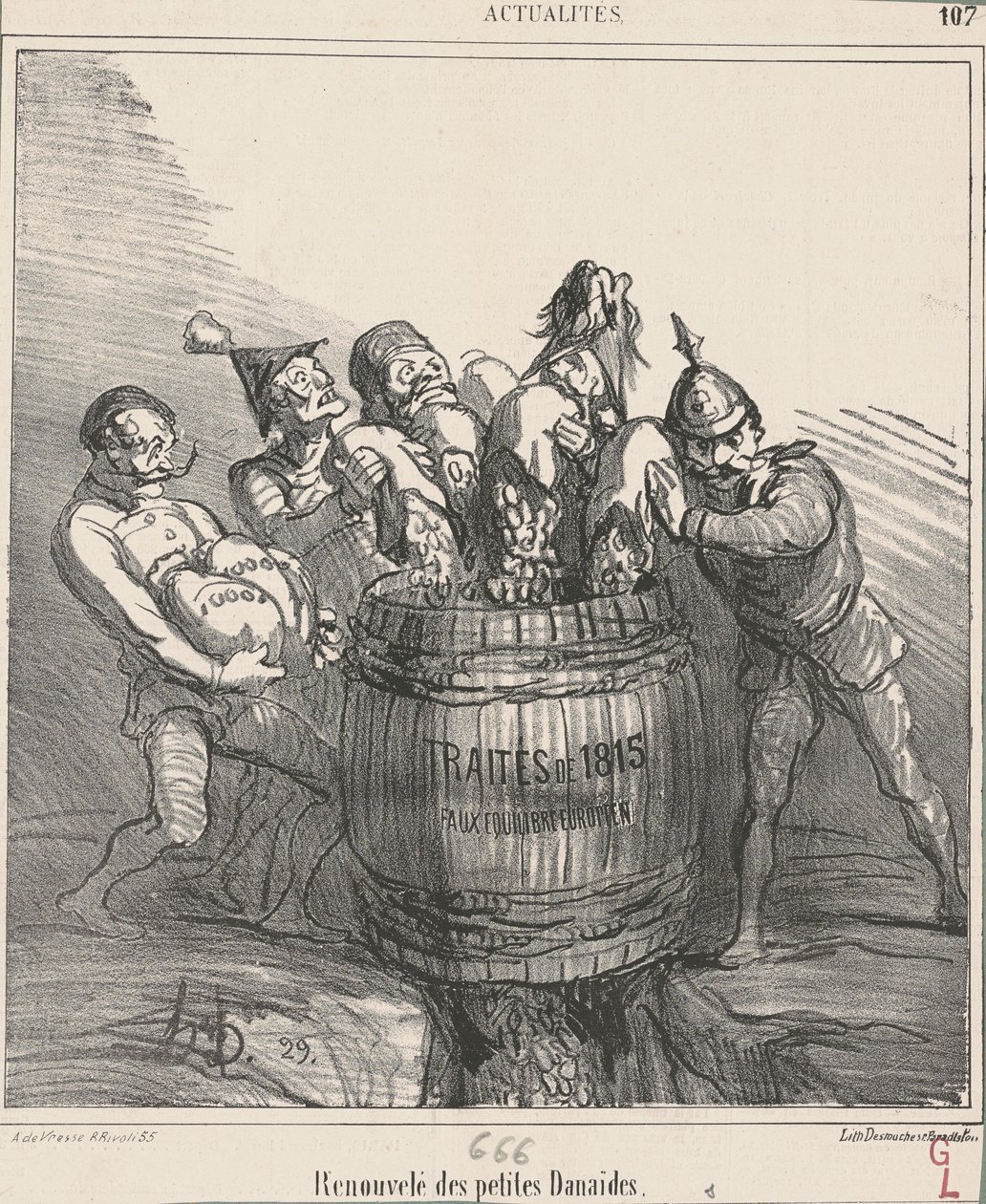 Renewed from the Little Danaides by Honoré Daumier