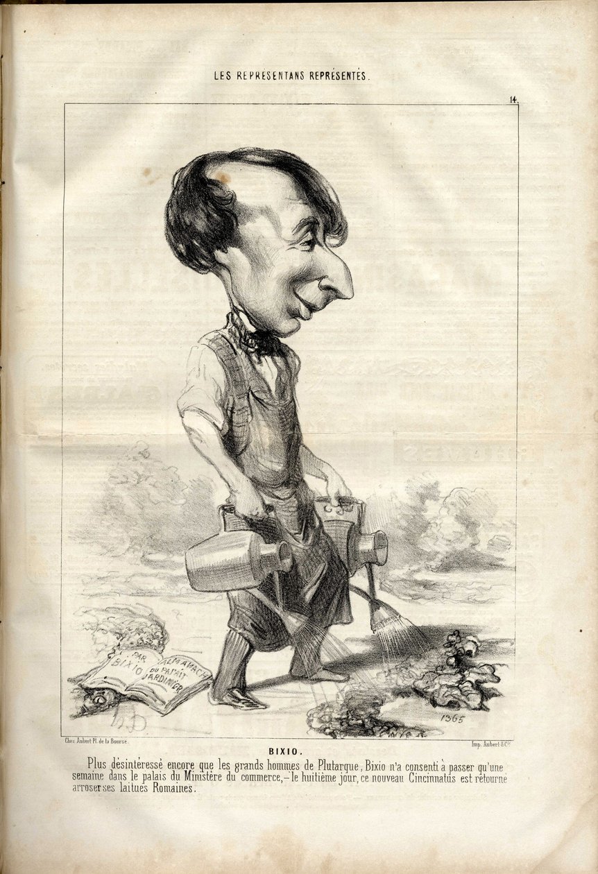 The Charivari by Honoré Daumier
