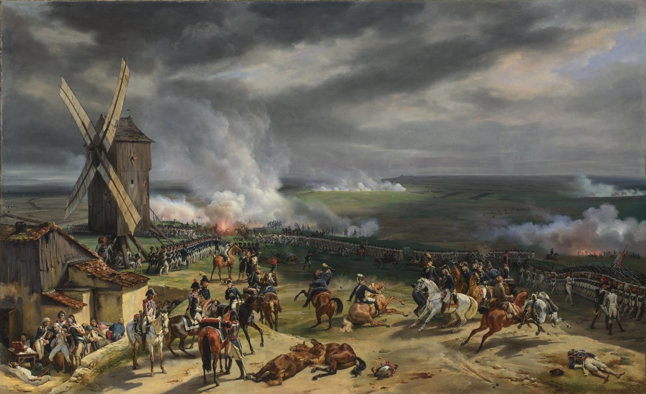 Battle of Valmy by Emile Jean Horace Vernet