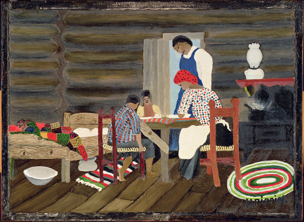 Giving Thanks by Horace Pippin