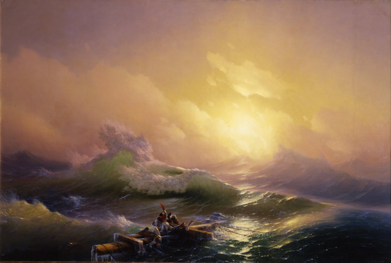 The Ninth Wave by Hovhannes Aivazovsky