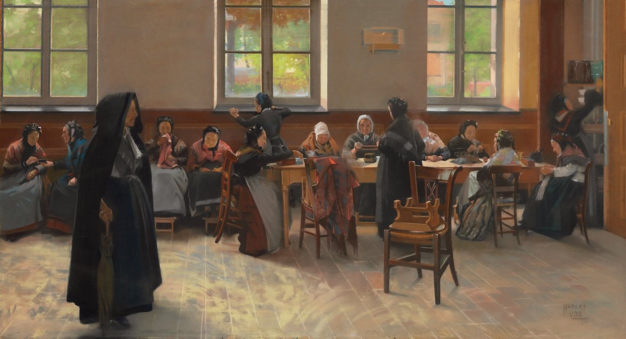 The Knitting Room by Hubert Vos