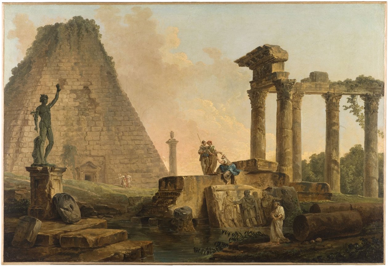 Roman Ruins by Hubert Robert