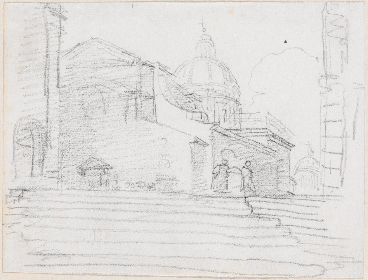 S. Rocco by Hubert Robert