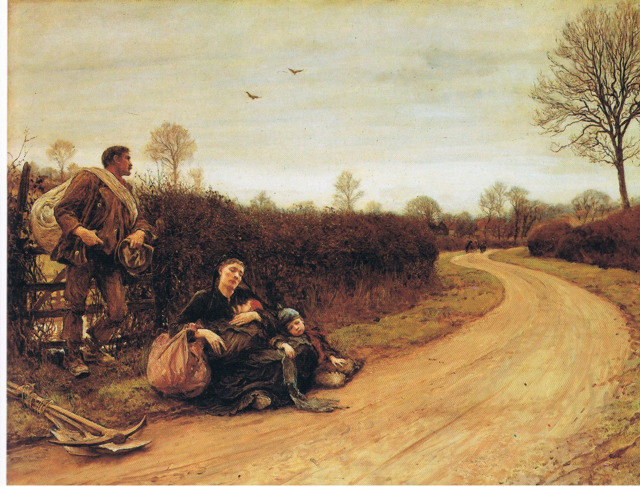 Hard Times by Hubert von Herkomer