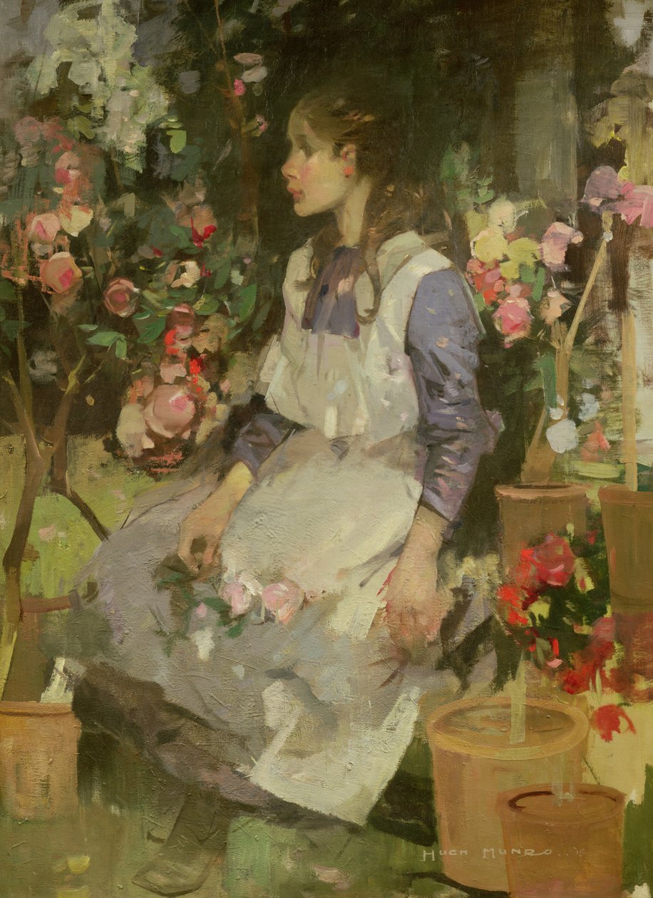Young Gardener by Hugh Munro