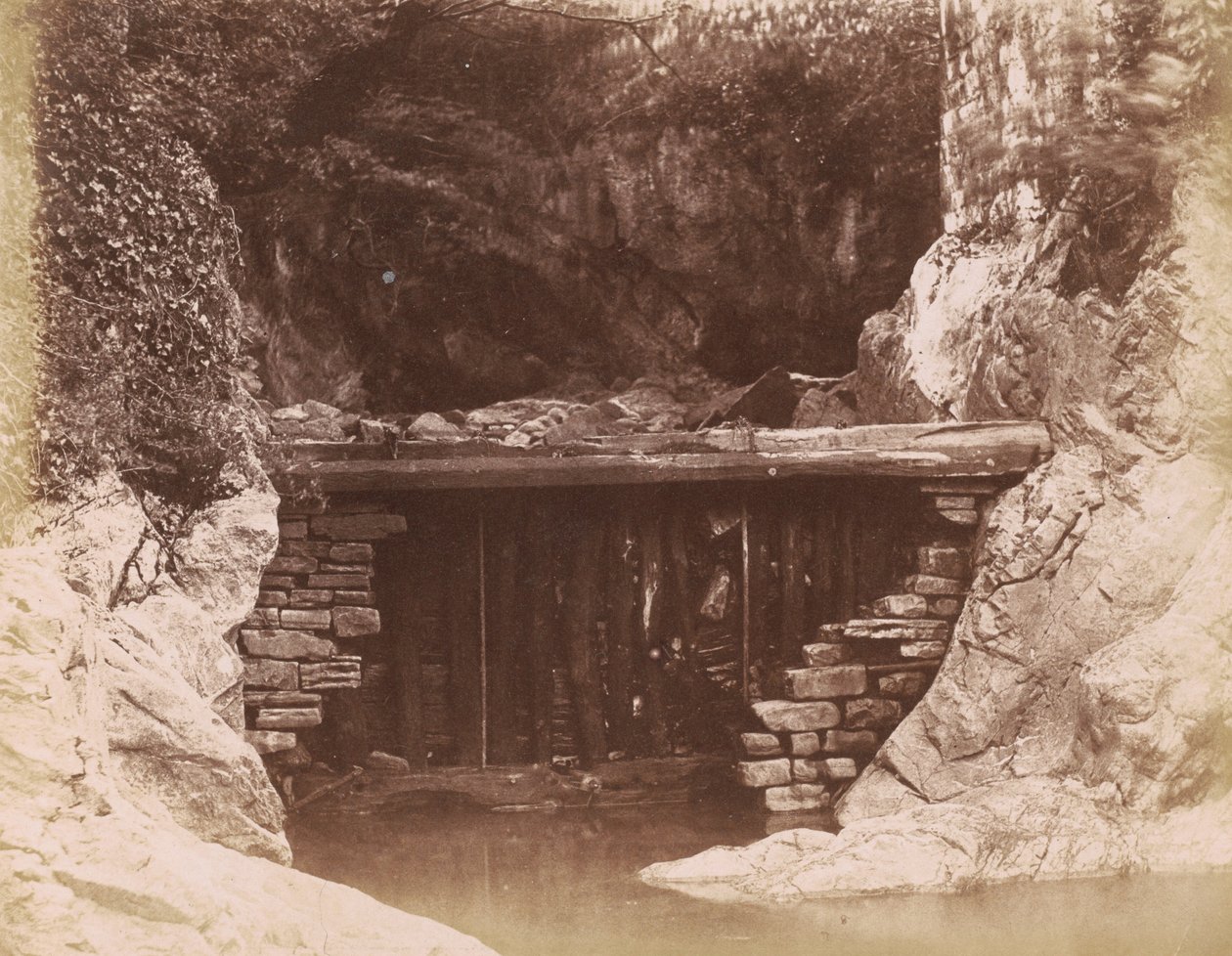 The Mill-Dam, 1855 by Hugh Owen
