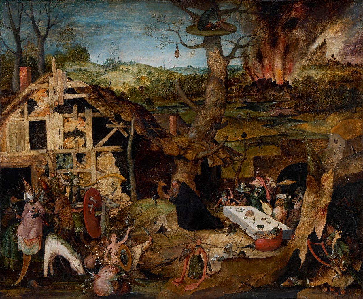 The Temptation of Saint Anthony by Huys