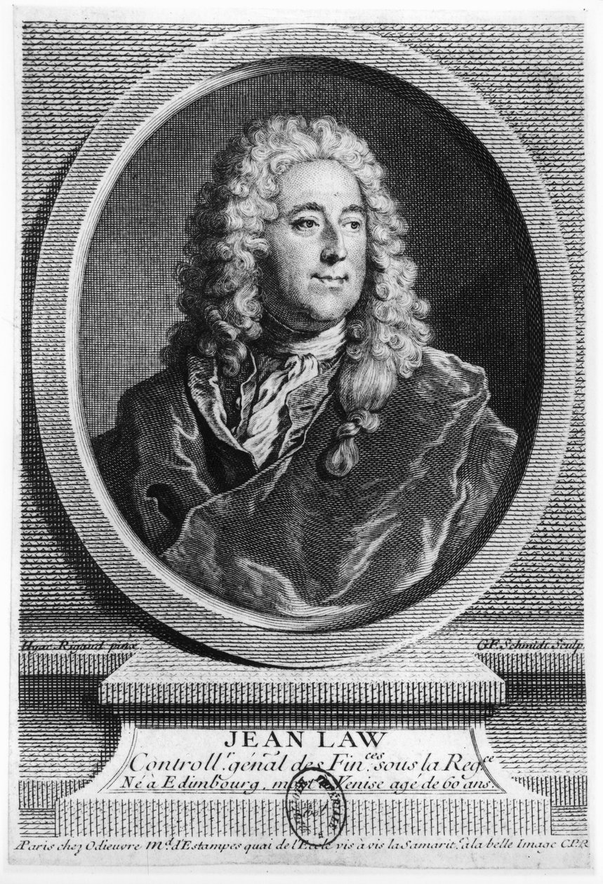 John Law by Hyacinthe Francois Rigaud