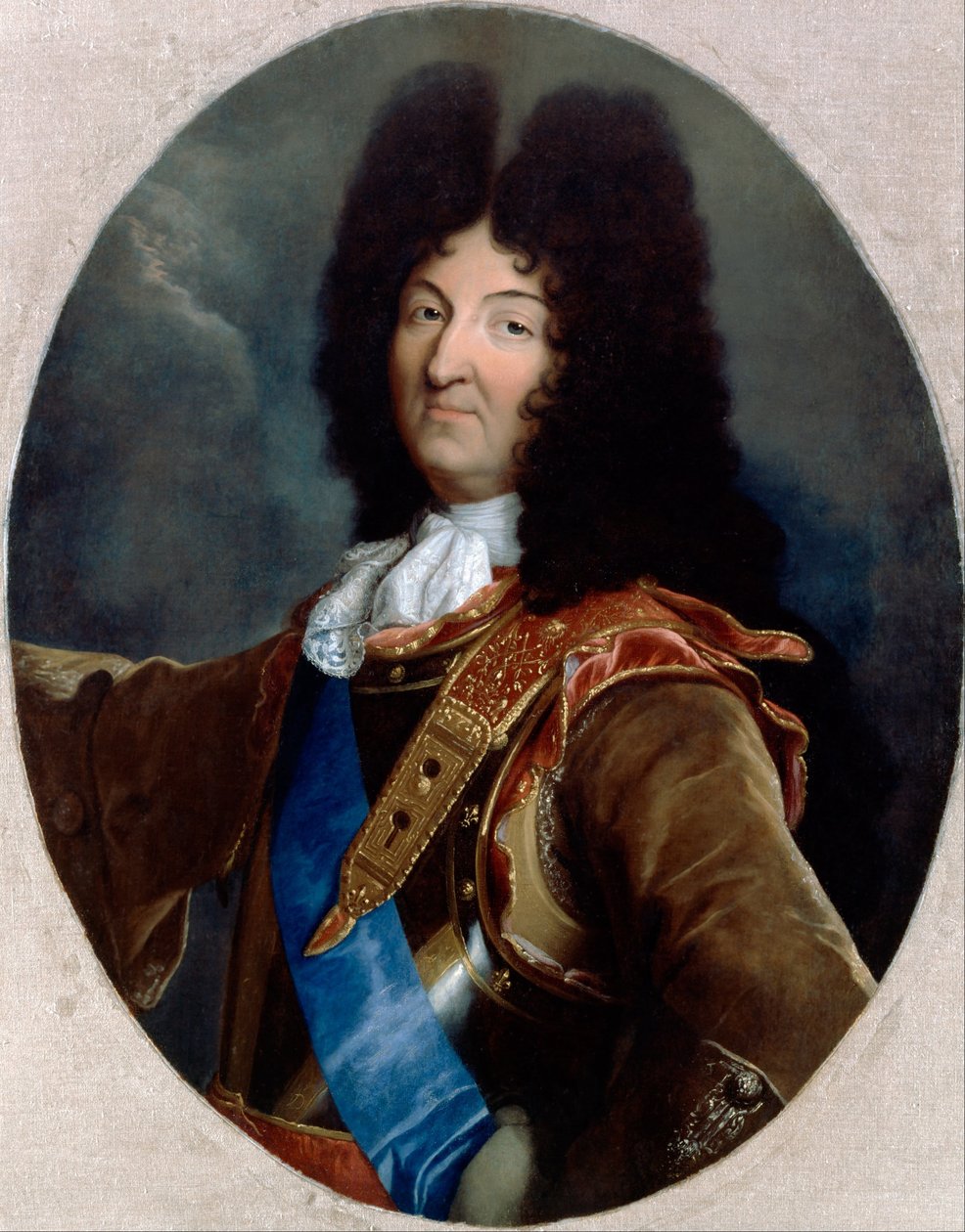Louis XIV by Hyacinthe Francois Rigaud