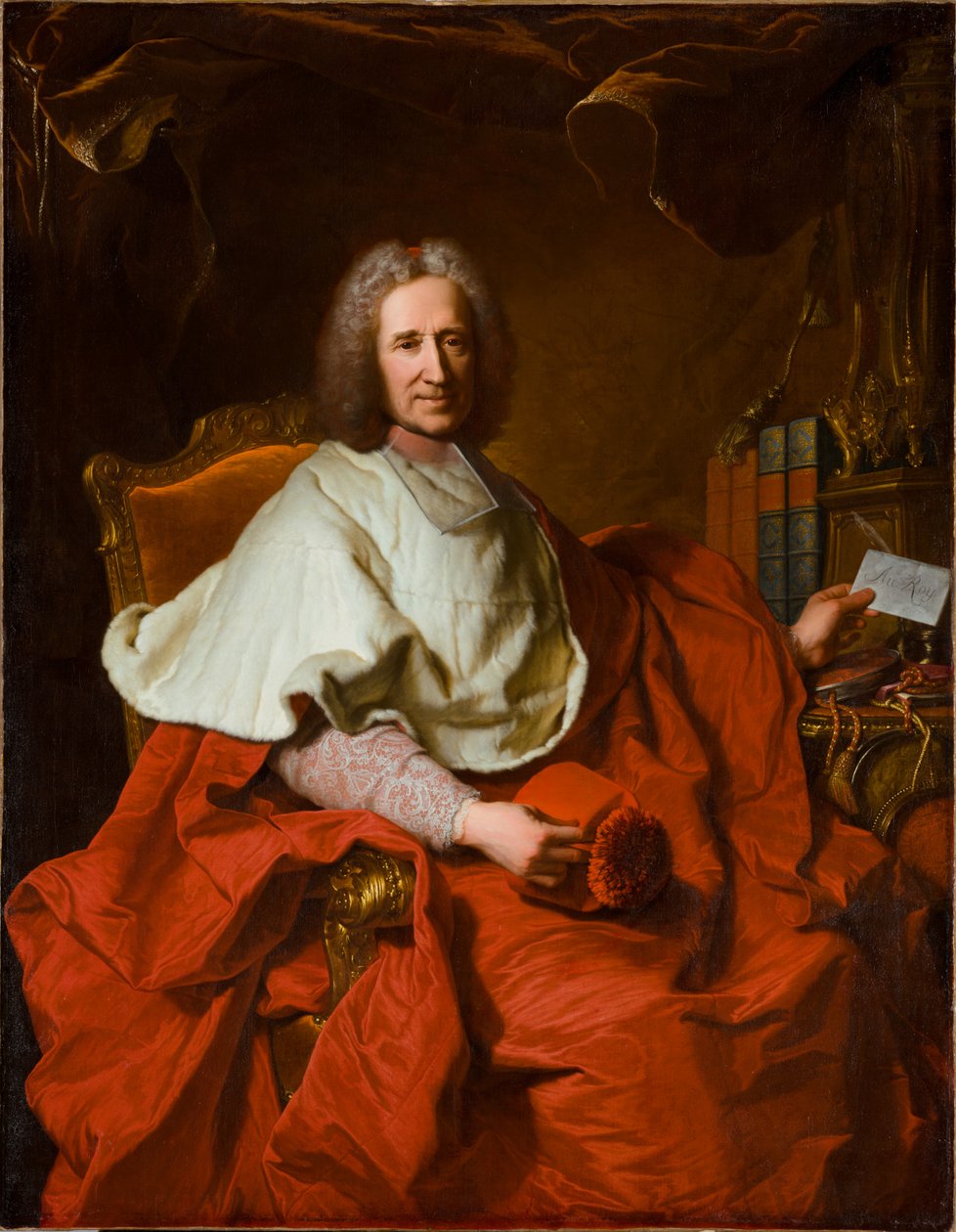 Cardinal Guillaume Dubois by Hyacinthe Francois Rigaud