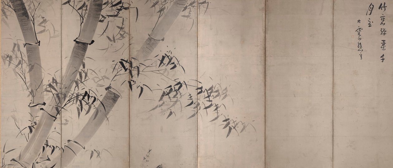 Moonlight Bamboo by Ike no Taiga