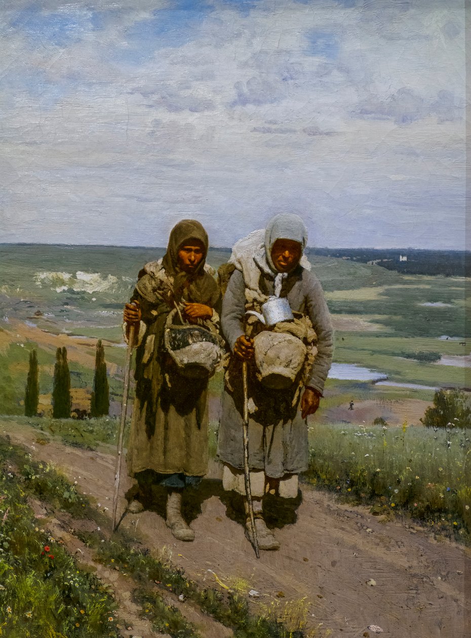 Pious Women on Pilgrimage by Ilya Efimovich Repin