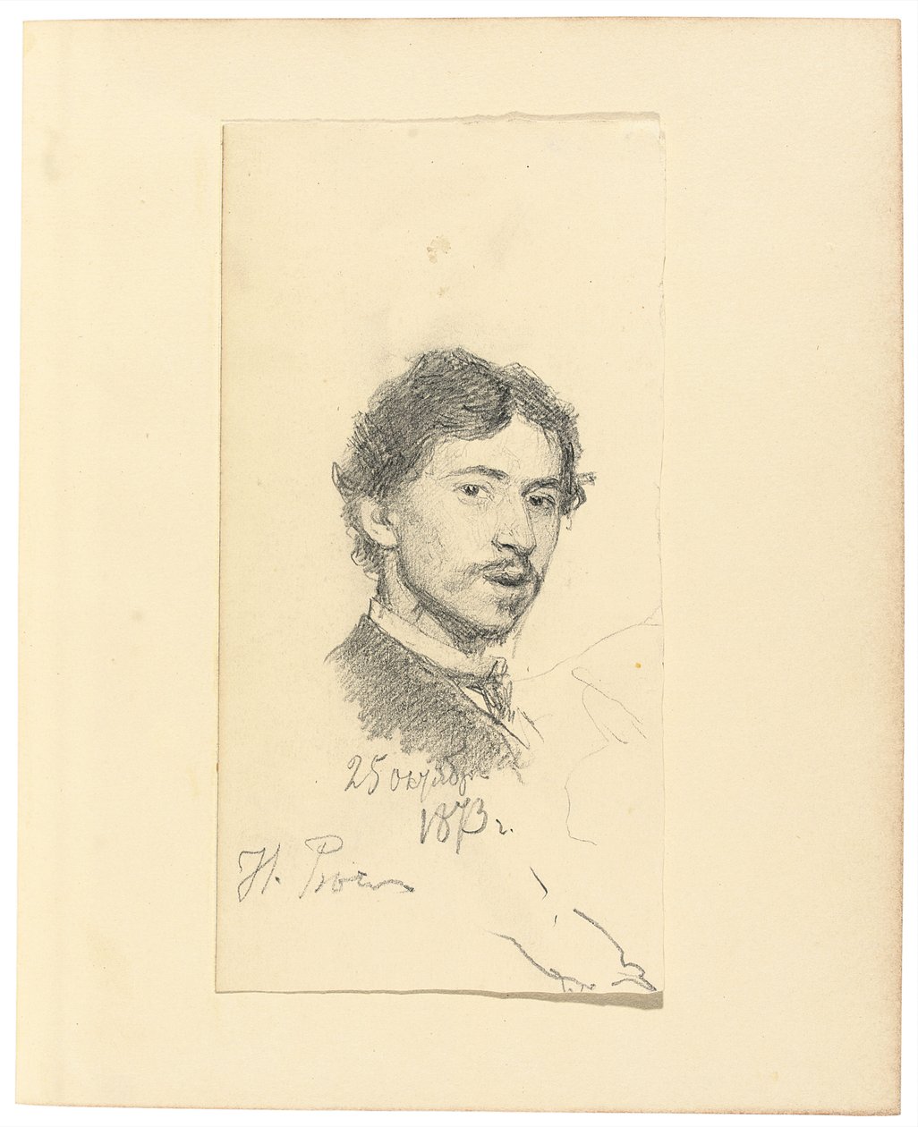 Self-Portrait by Ilya Efimovich Repin