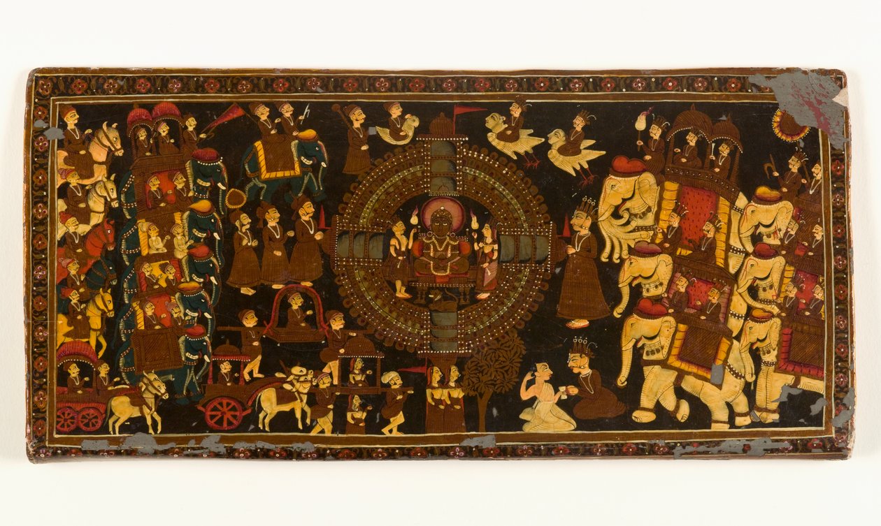 Jain book cover by Indian School