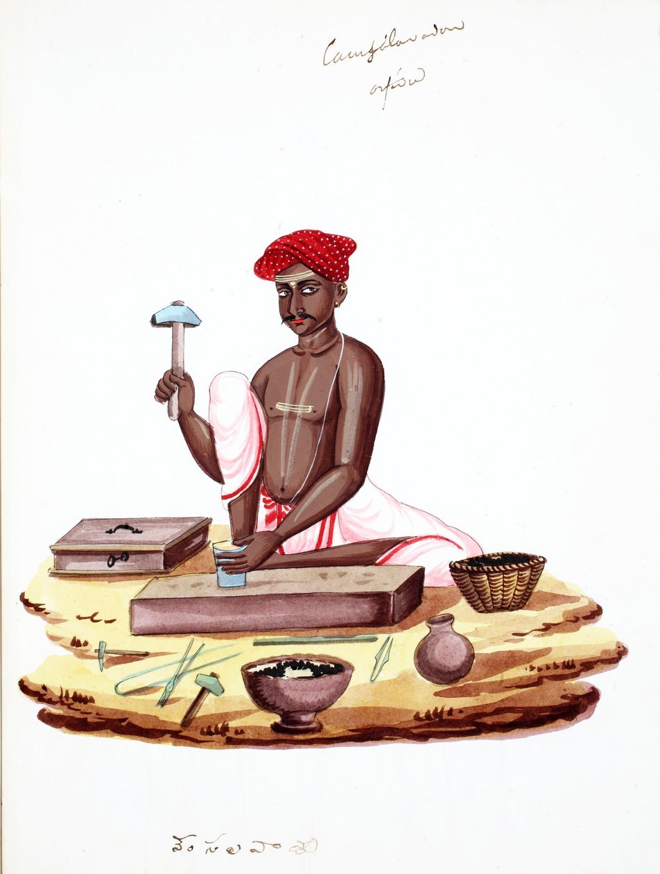 Stonemason by Indian School