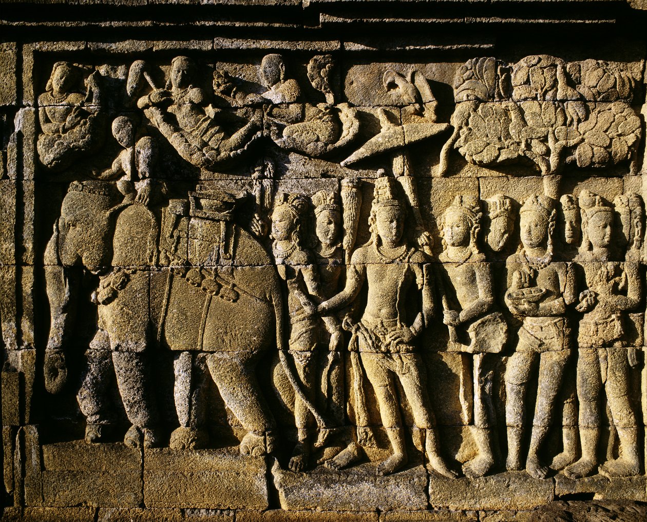 Relief by Indonesian School