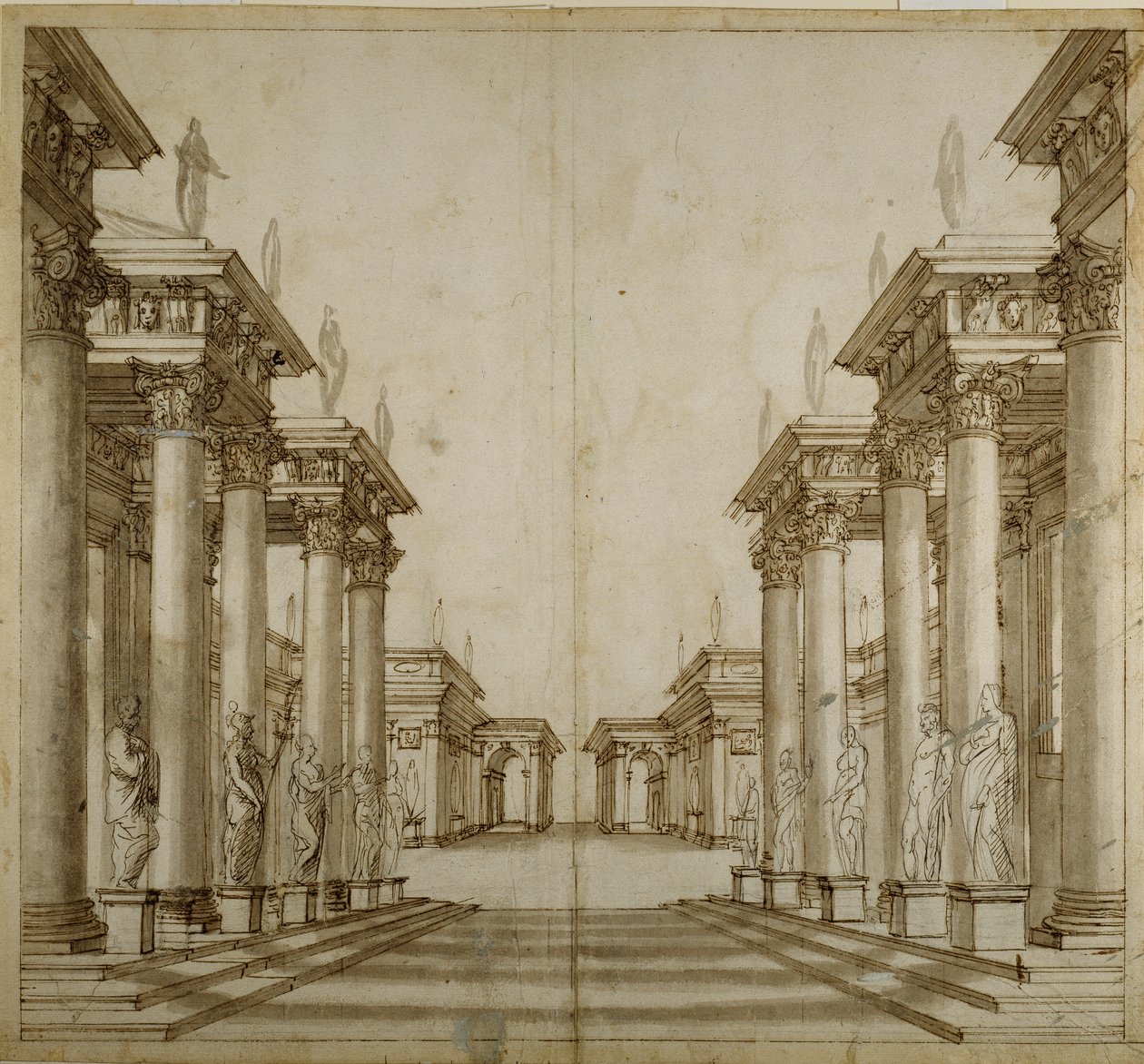 A Roman atrium by Inigo Jones