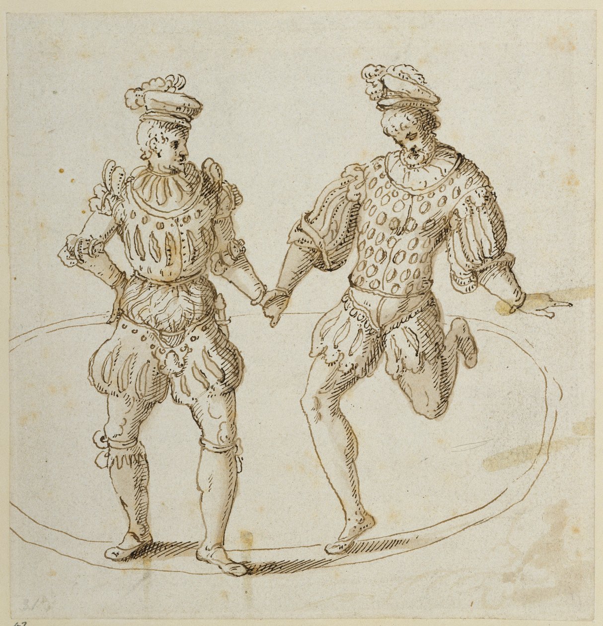 Welsh dancers by Inigo Jones