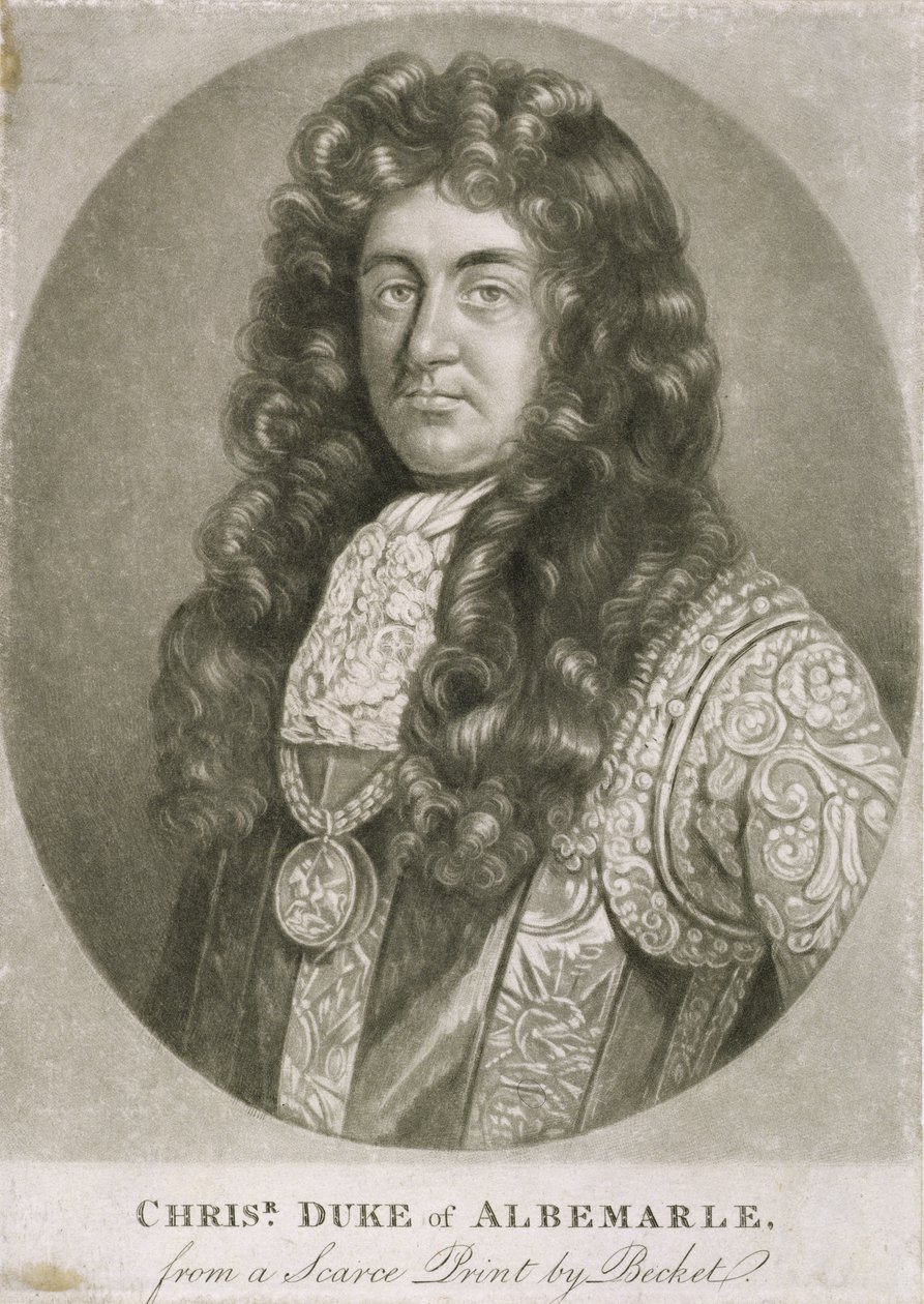Christopher Monck, 2nd Duke of Albemarle (1653-88) by Isaac Becket