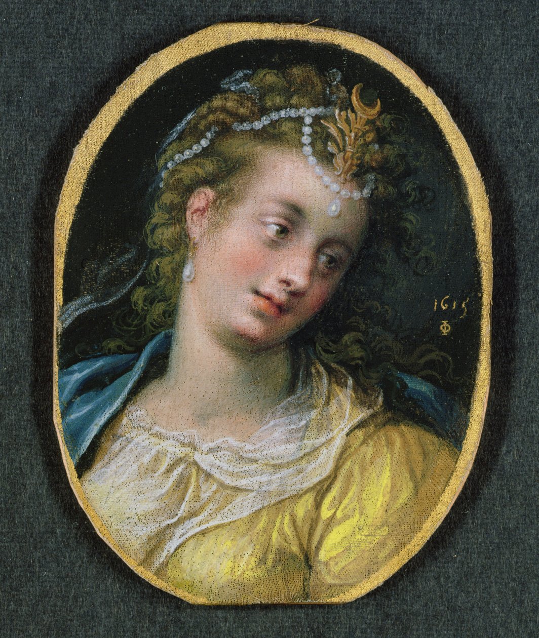 Diana, 1615 by Isaac Oliver