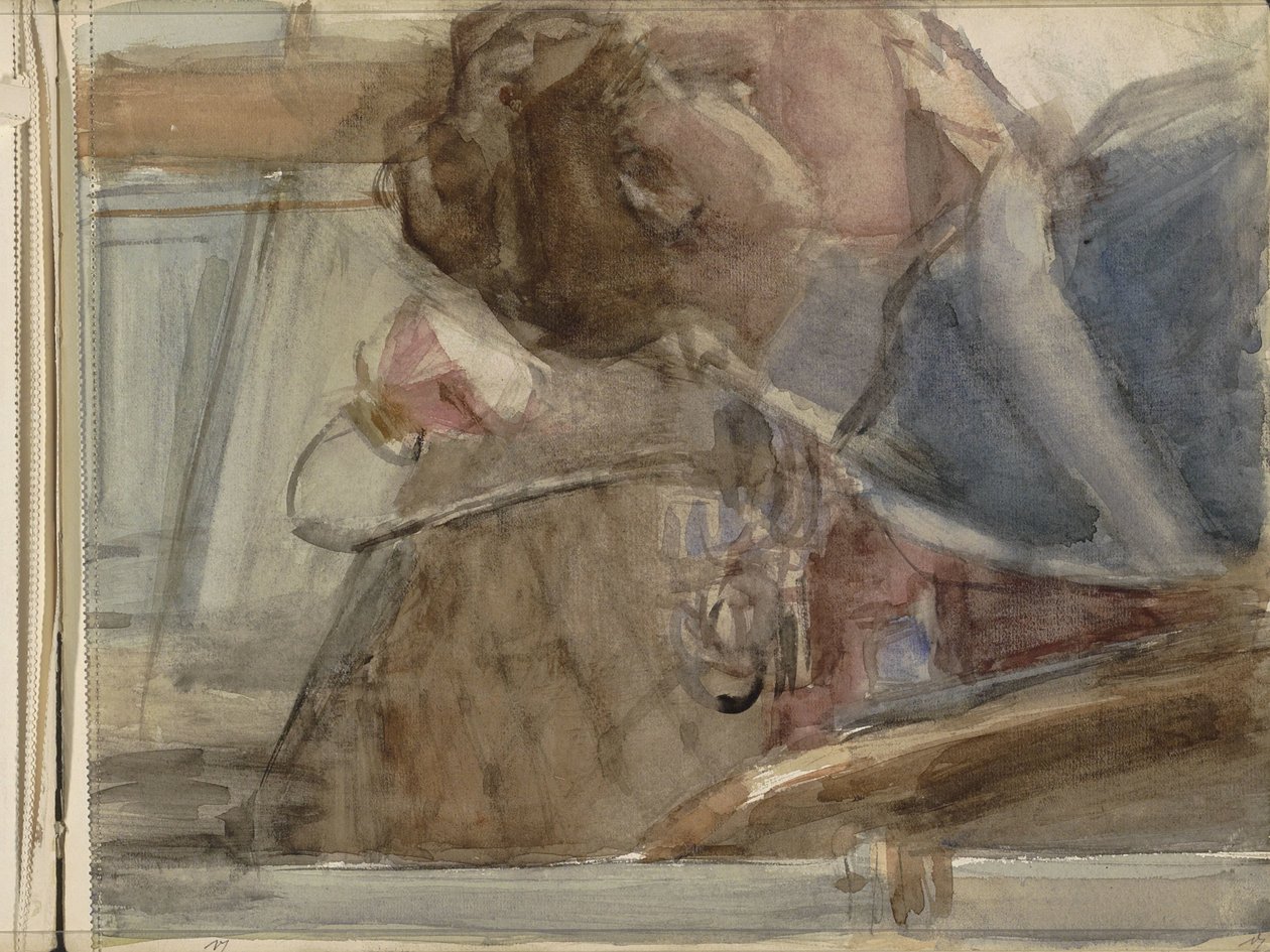 Woman at a Table by Isaac Israels