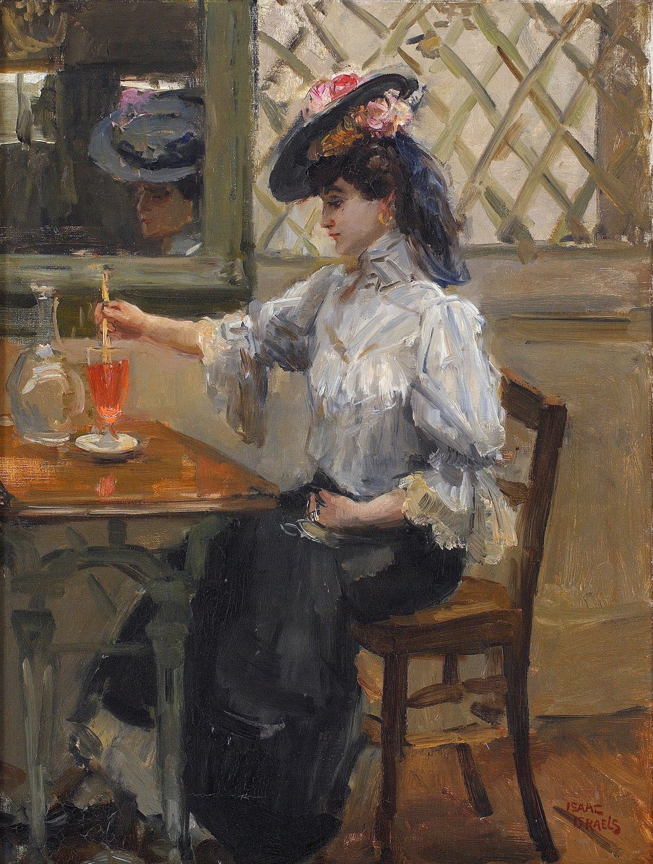 In the Café by Isaac Israels