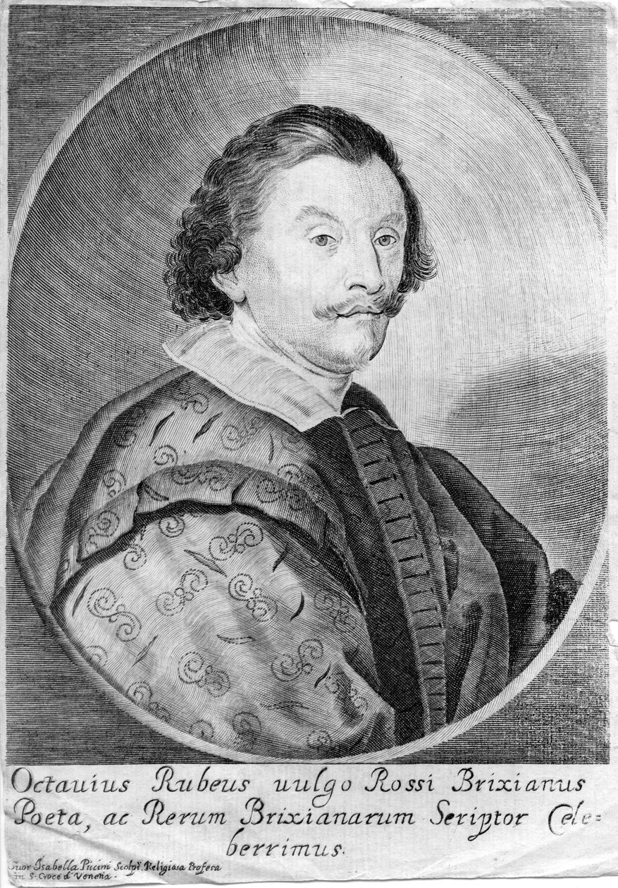 Engraved Portrait by Isabella Piccini