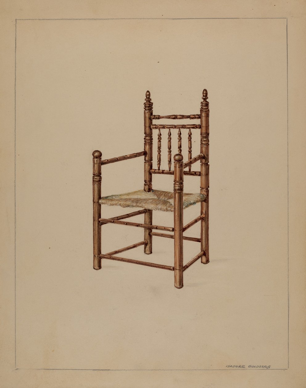 Chair by Isadore Goldberg